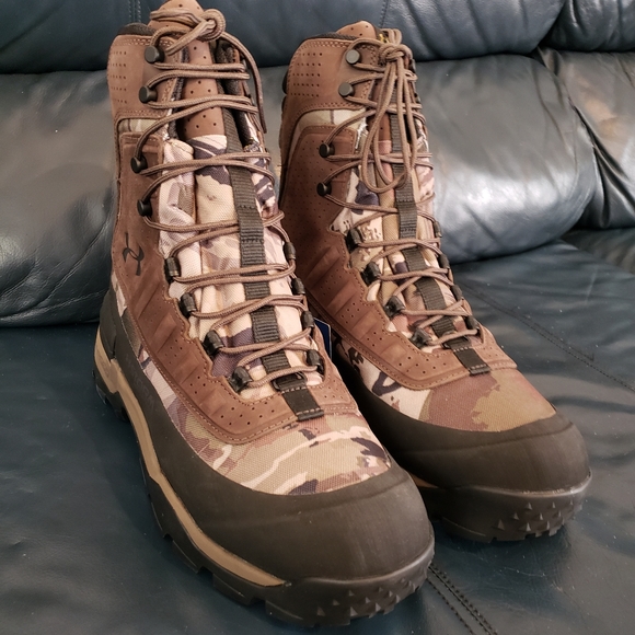 Armour Brow Tine 2.0 Camo Hunting Boots Men's 12